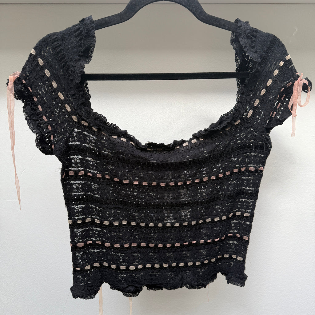 Moschino Lace top with Bows