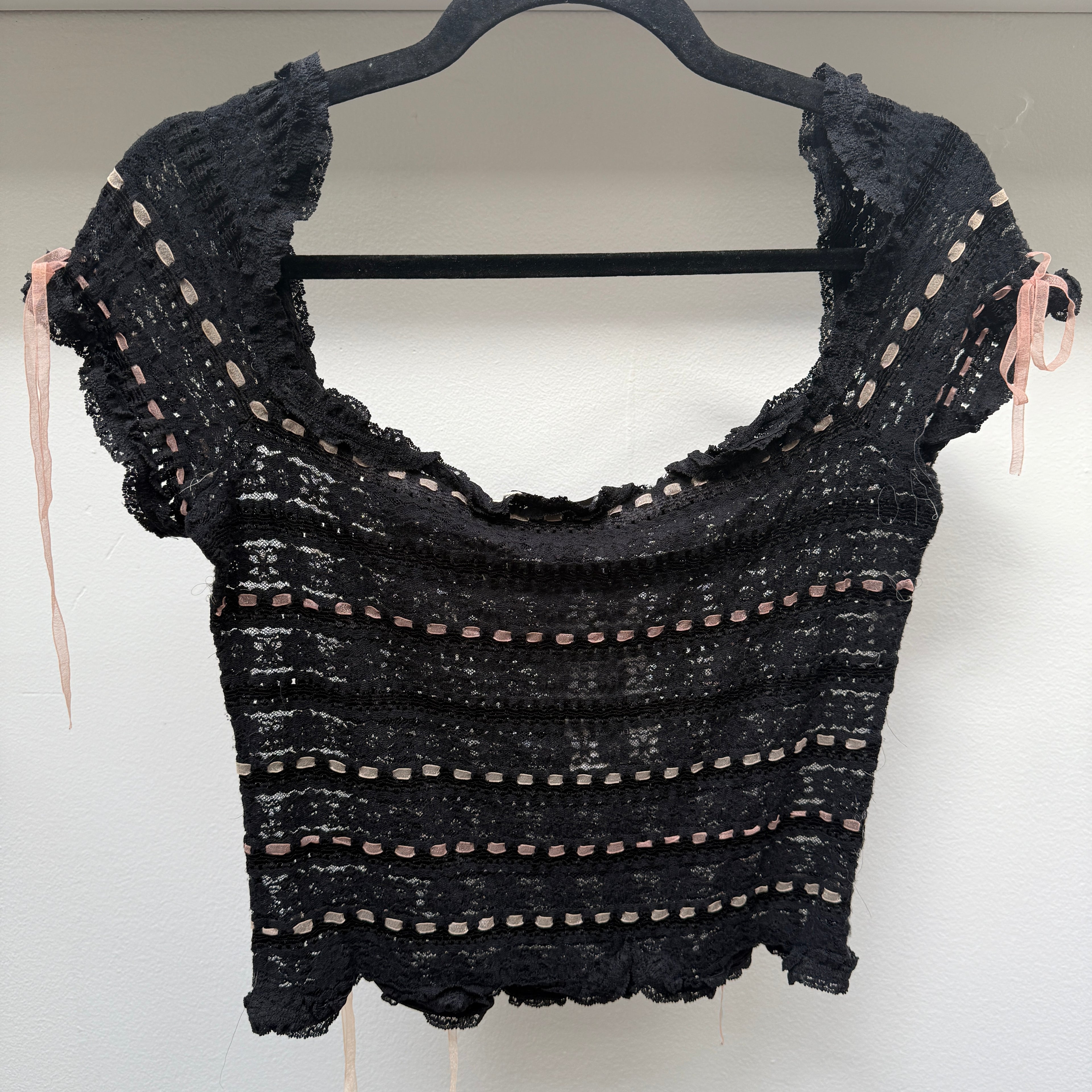 Moschino Lace top with Bows
