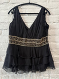 Night way beaded top