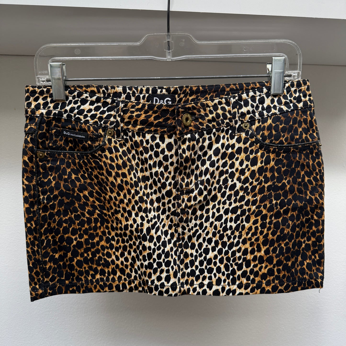 D&G Mini Cheetah Skirt