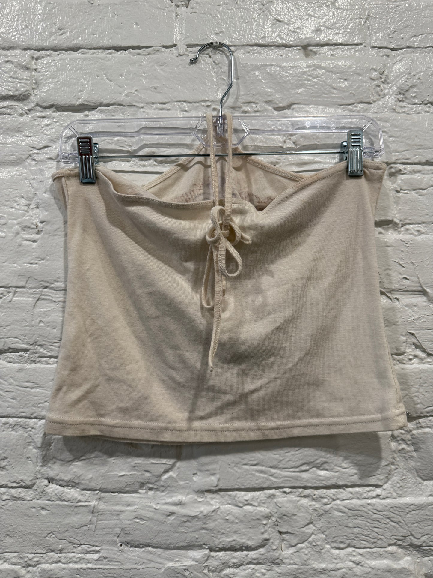 Mandela print halter top