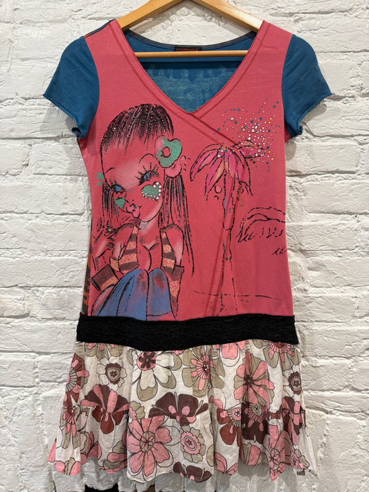 Custo Barcelona 
Bedazzled Dress