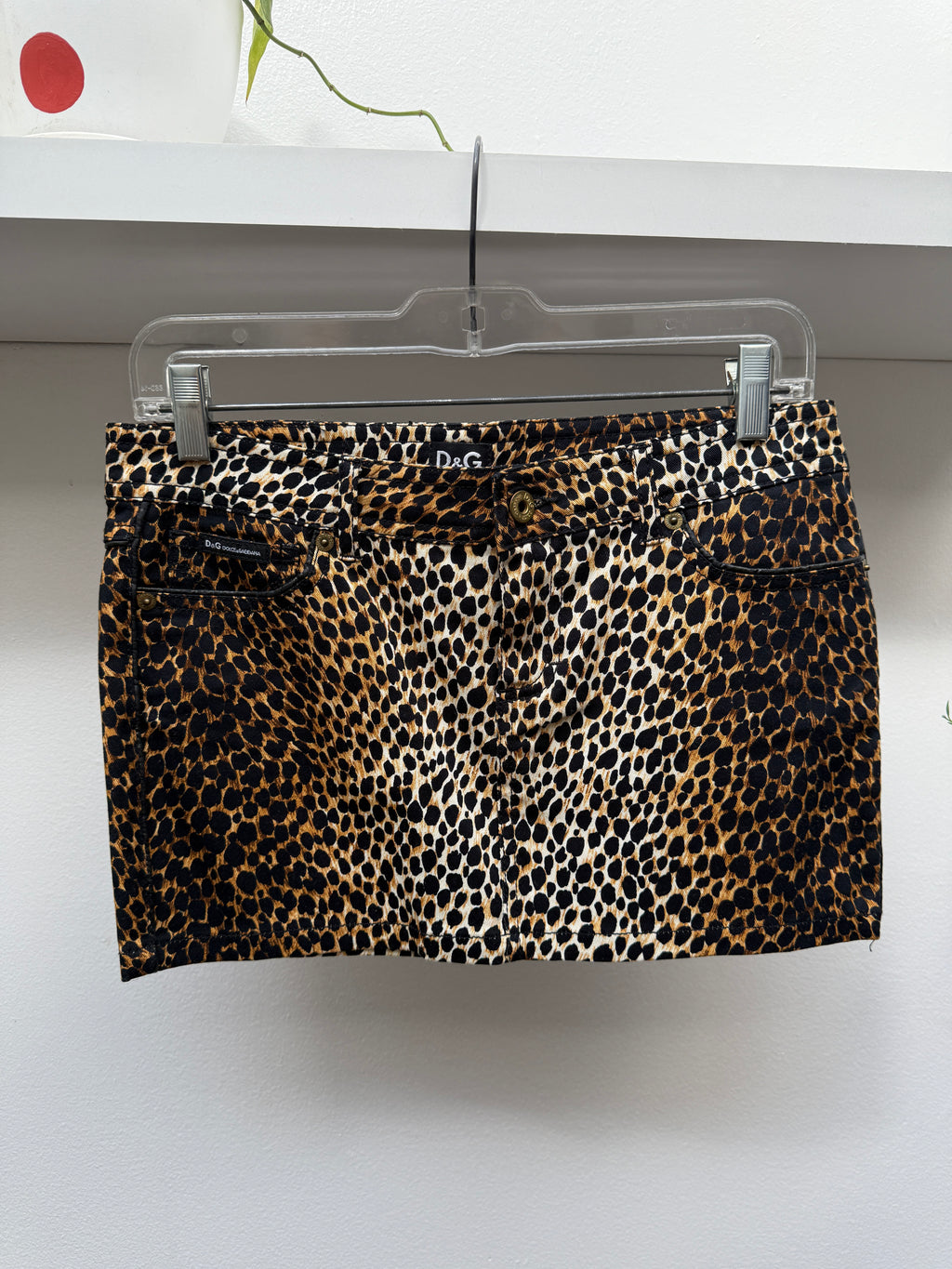 D&G Mini Cheetah Skirt