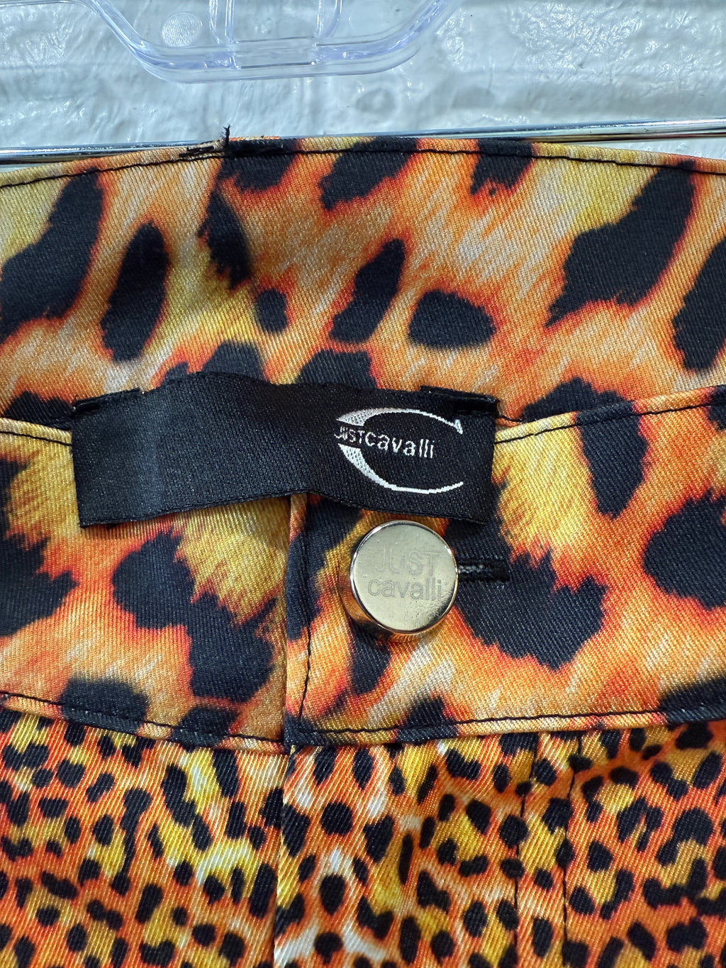 Just Cavalli Animal 
Print Mini Skirt