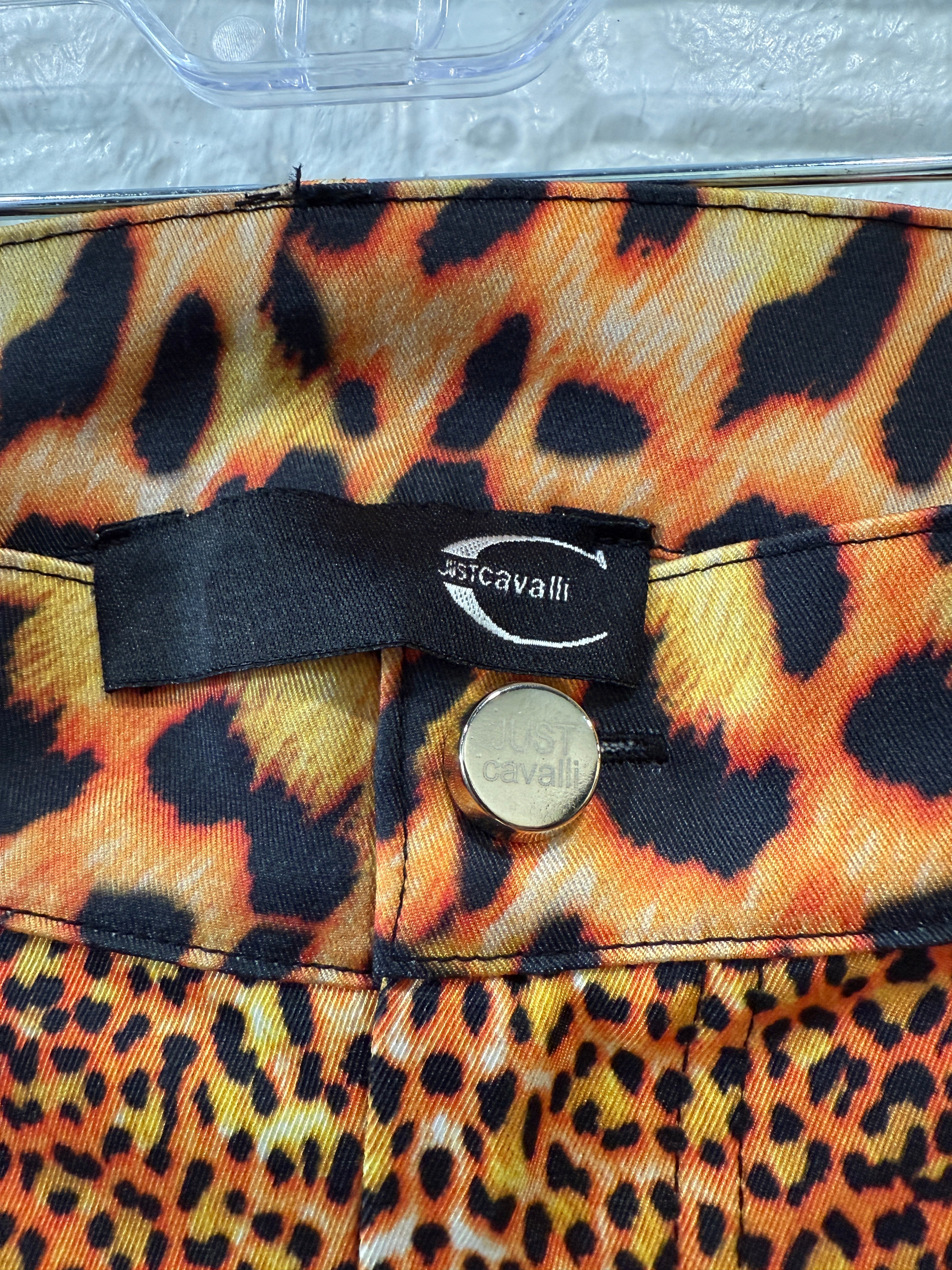 Just Cavalli Animal 
Print Mini Skirt