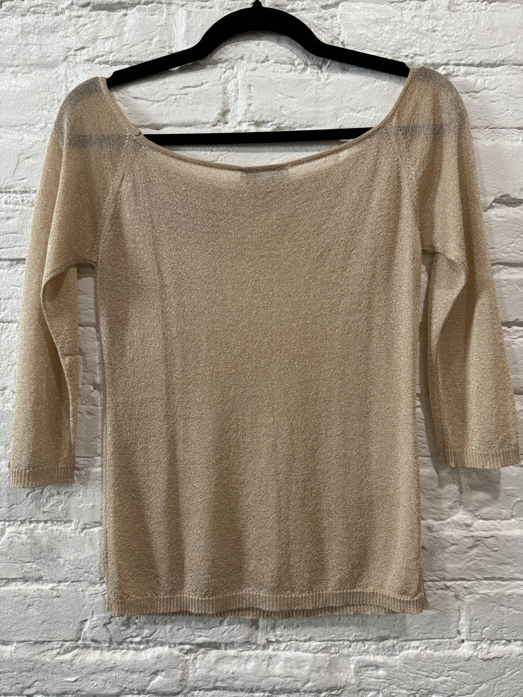 Blumarine Beaded knit top