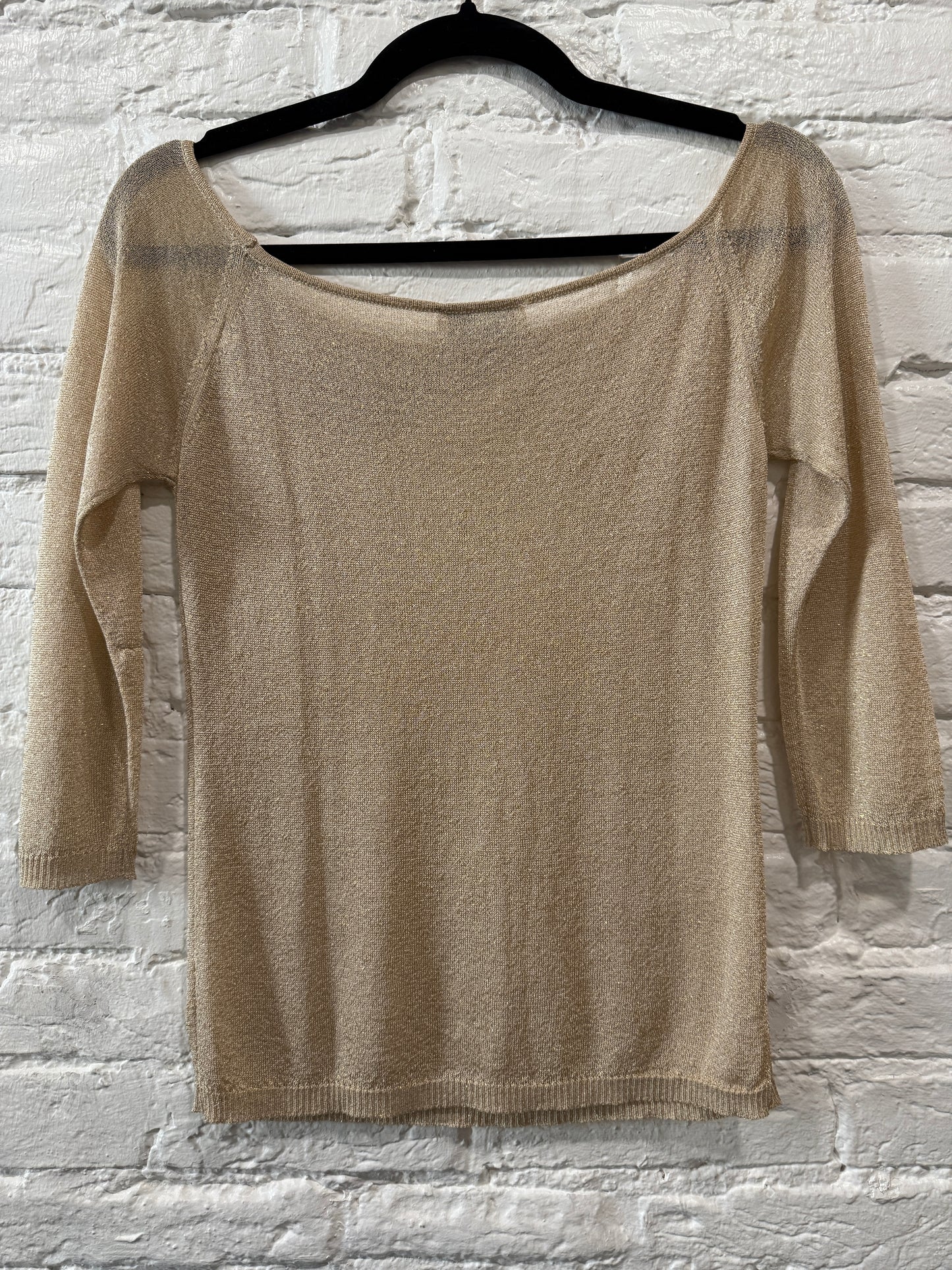 Blumarine Beaded knit top