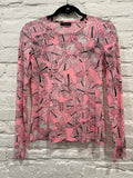Versace Pink 
Butterfly Top