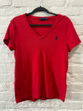 RL polo red top