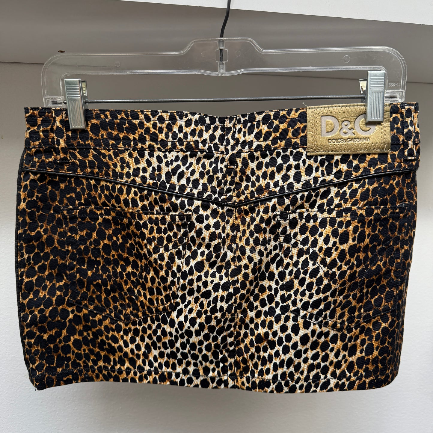 D&G Mini Cheetah Skirt