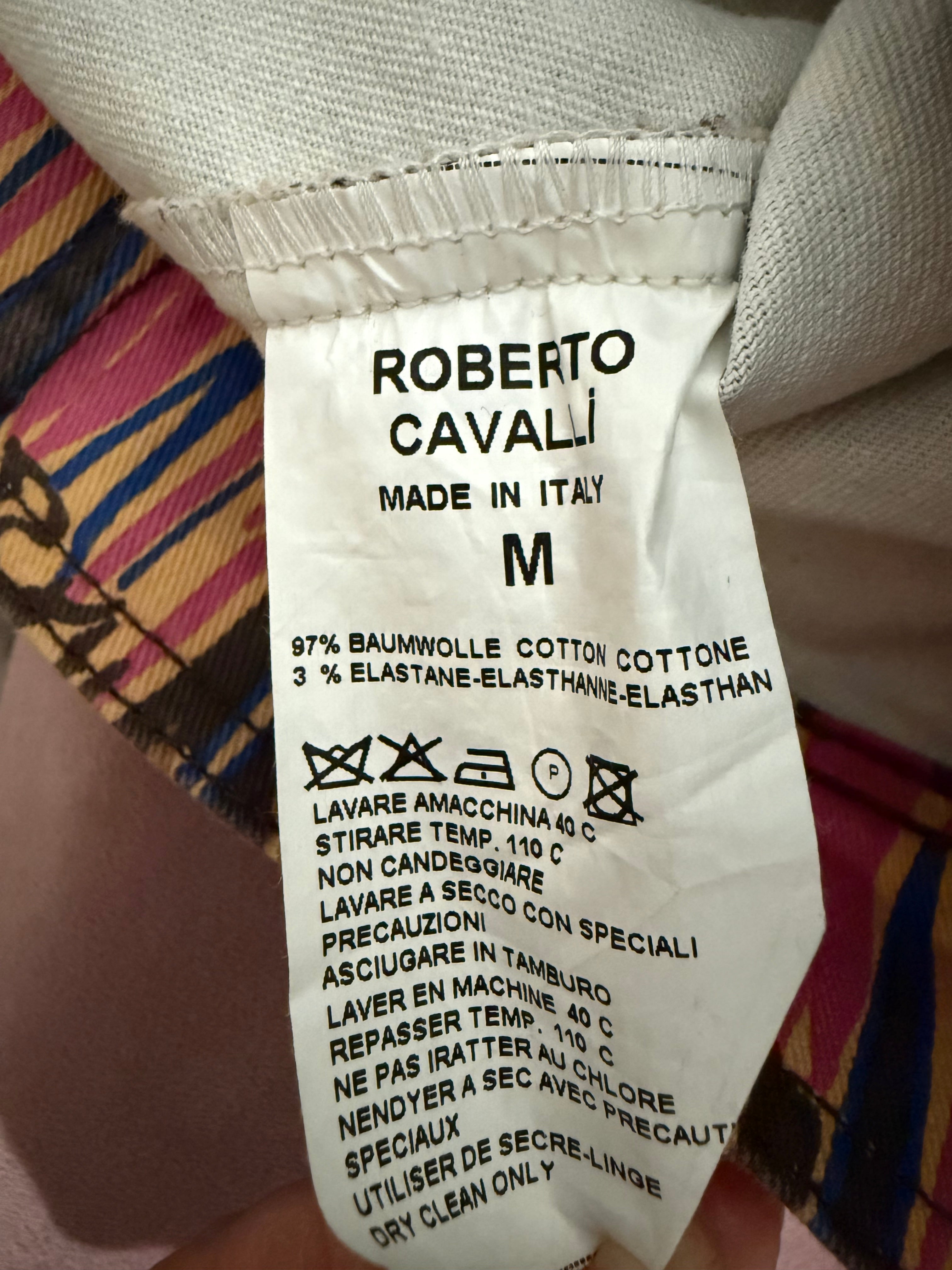 Roberto Cavalli leopard multicolor set