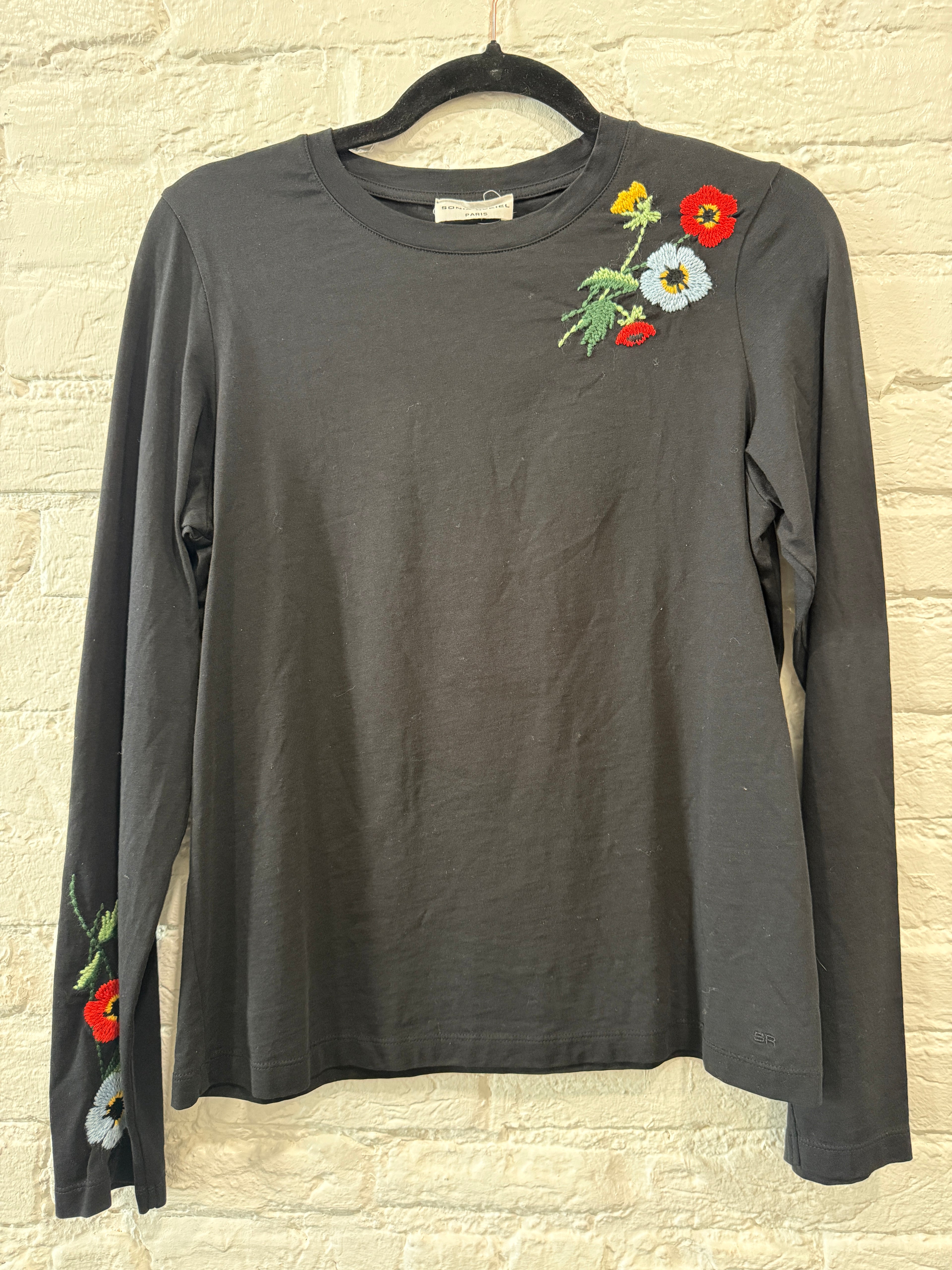 Sonia Rykiel Embroidered LS