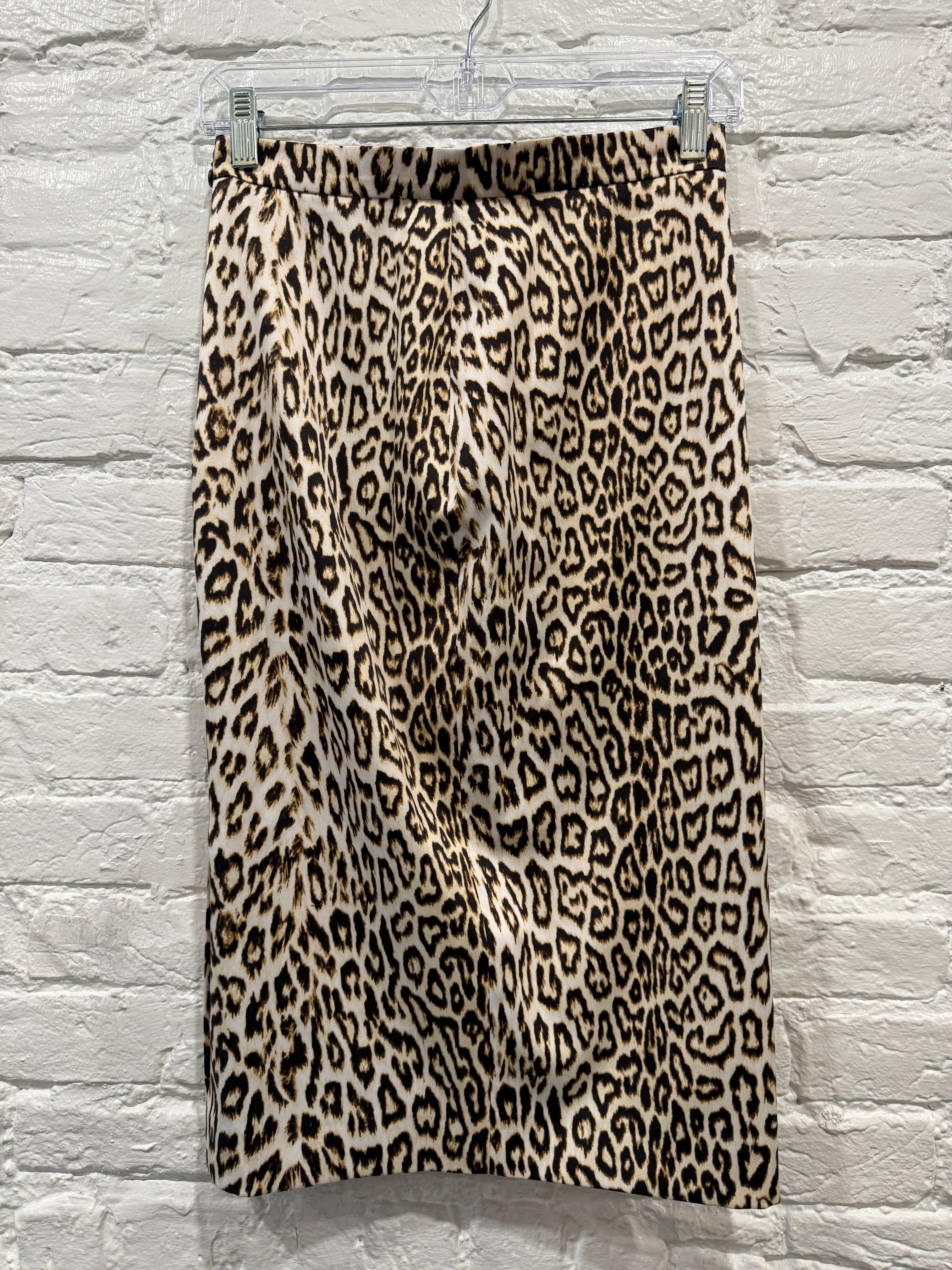Cavalli Cheetah Print Skirt