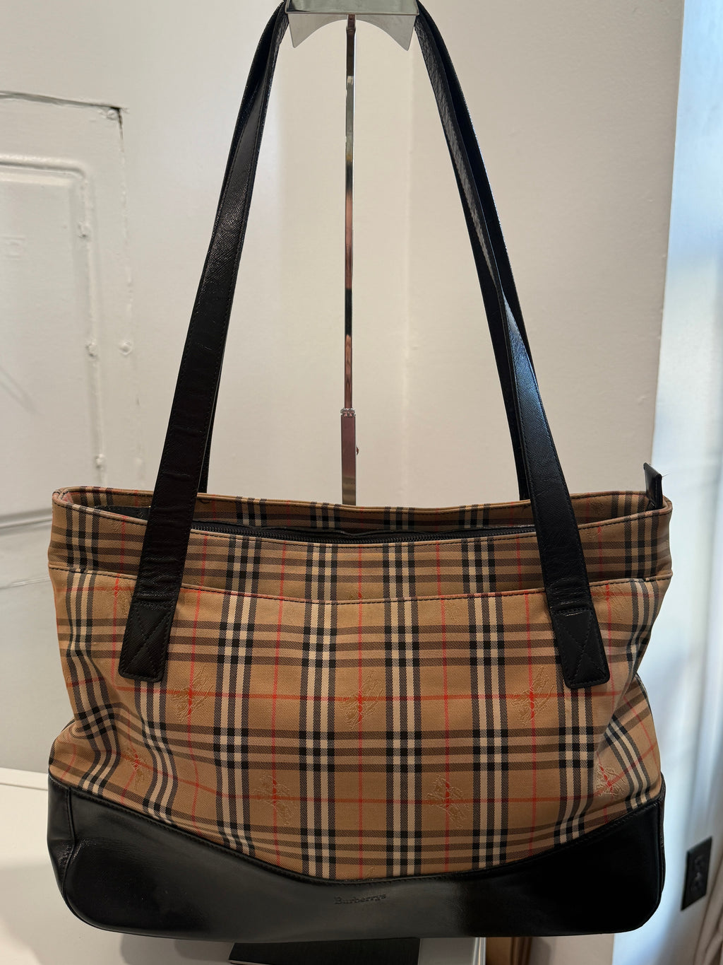 Burberry Plaid Diaper Bag