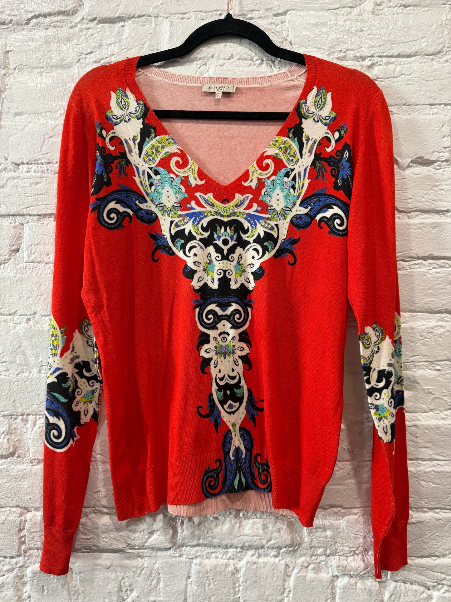 ETRO Silk  
Red Sweater