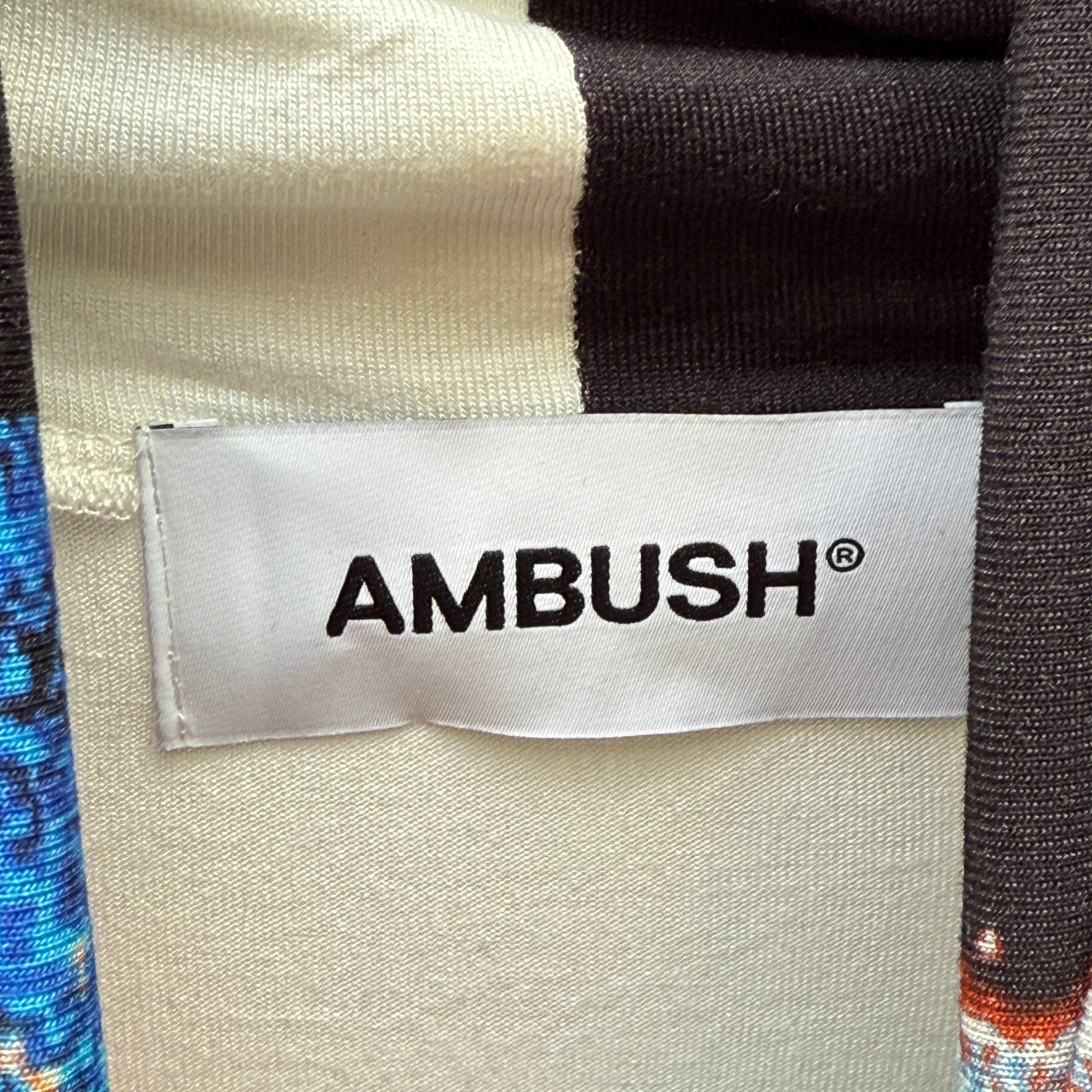 Ambush Abstract Print Top