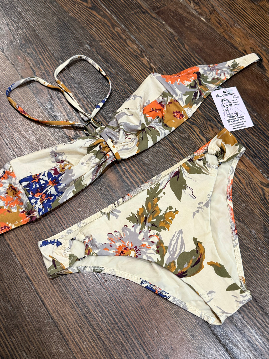 Kenzo Bandage Bikini Set (ivory)