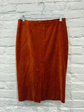 Moschino velvet midi skirt