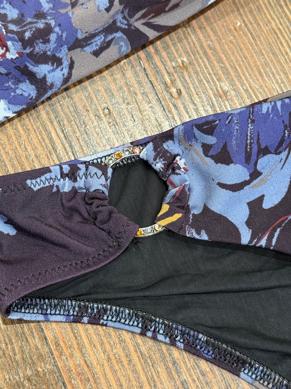 Kenzo Bandage Bikini Set (navy/black)
