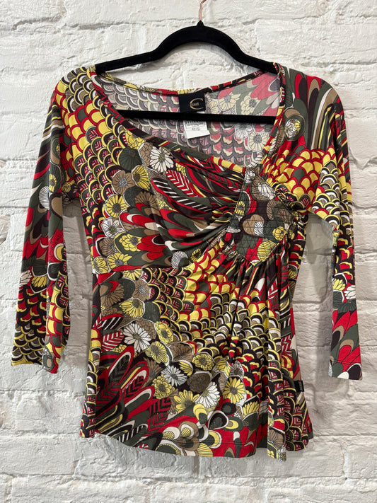 Roberto Cavalli 
Drape Top