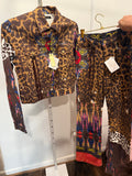 Roberto Cavalli leopard multicolor set