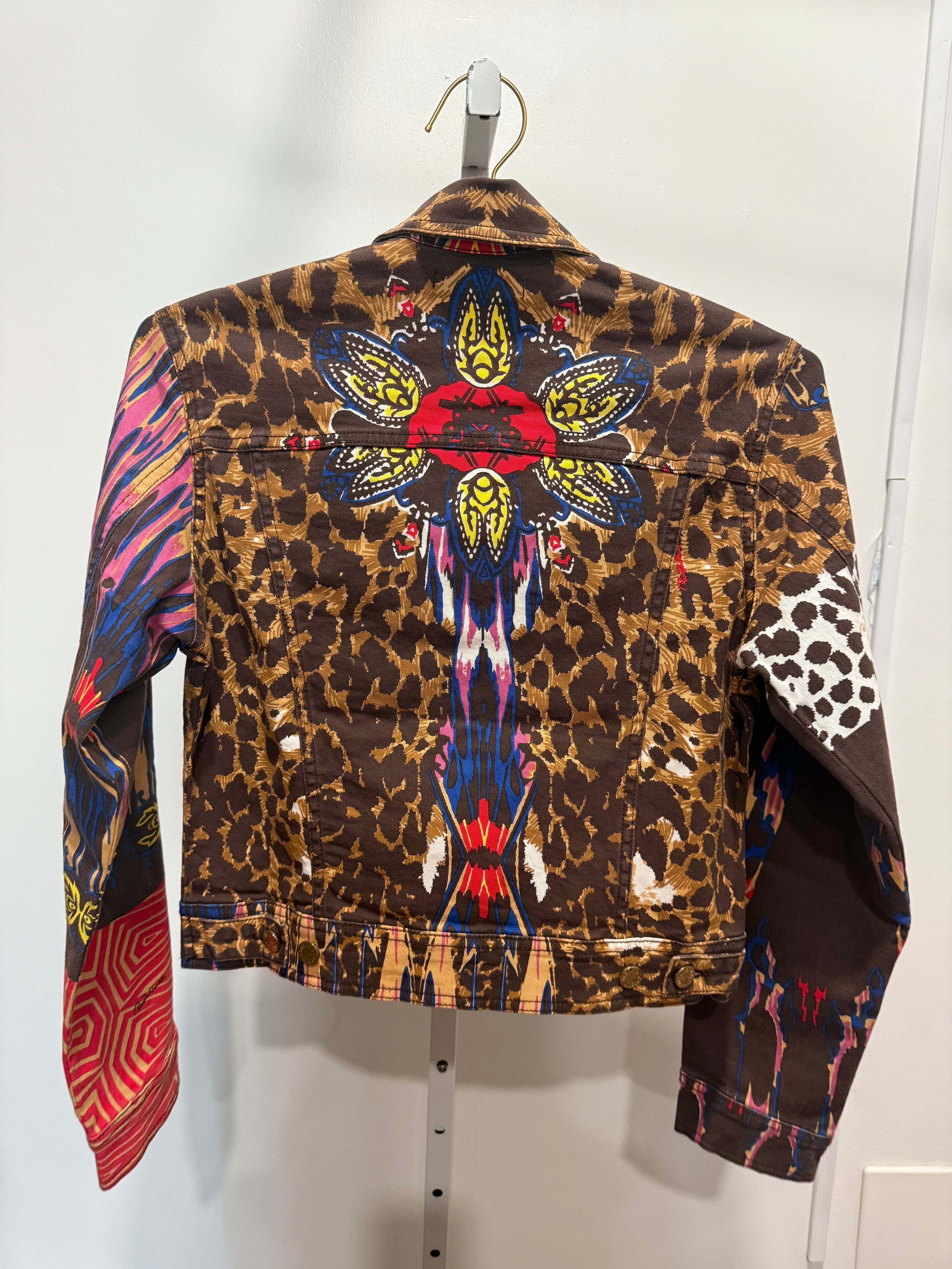 Roberto Cavalli leopard multicolor set