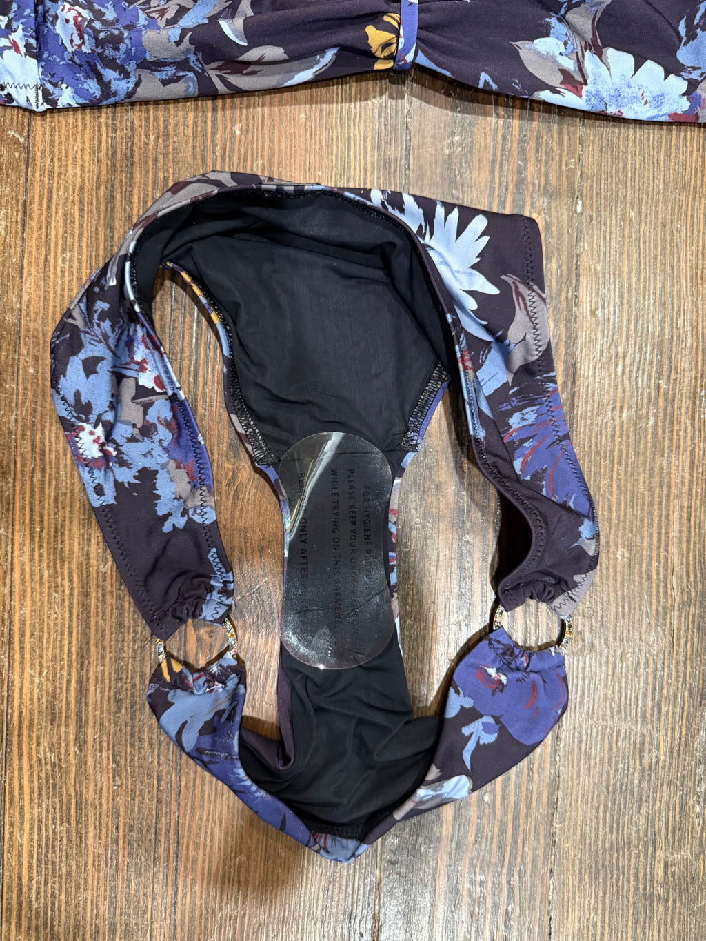 Kenzo Bandage Bikini Set (navy/black)