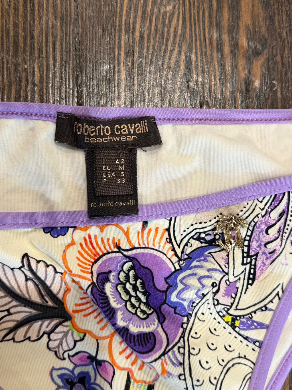 Vtg Cavalli Bikini Set as is