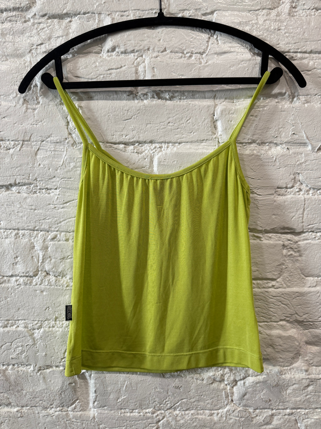 Moschino jeans green cami top