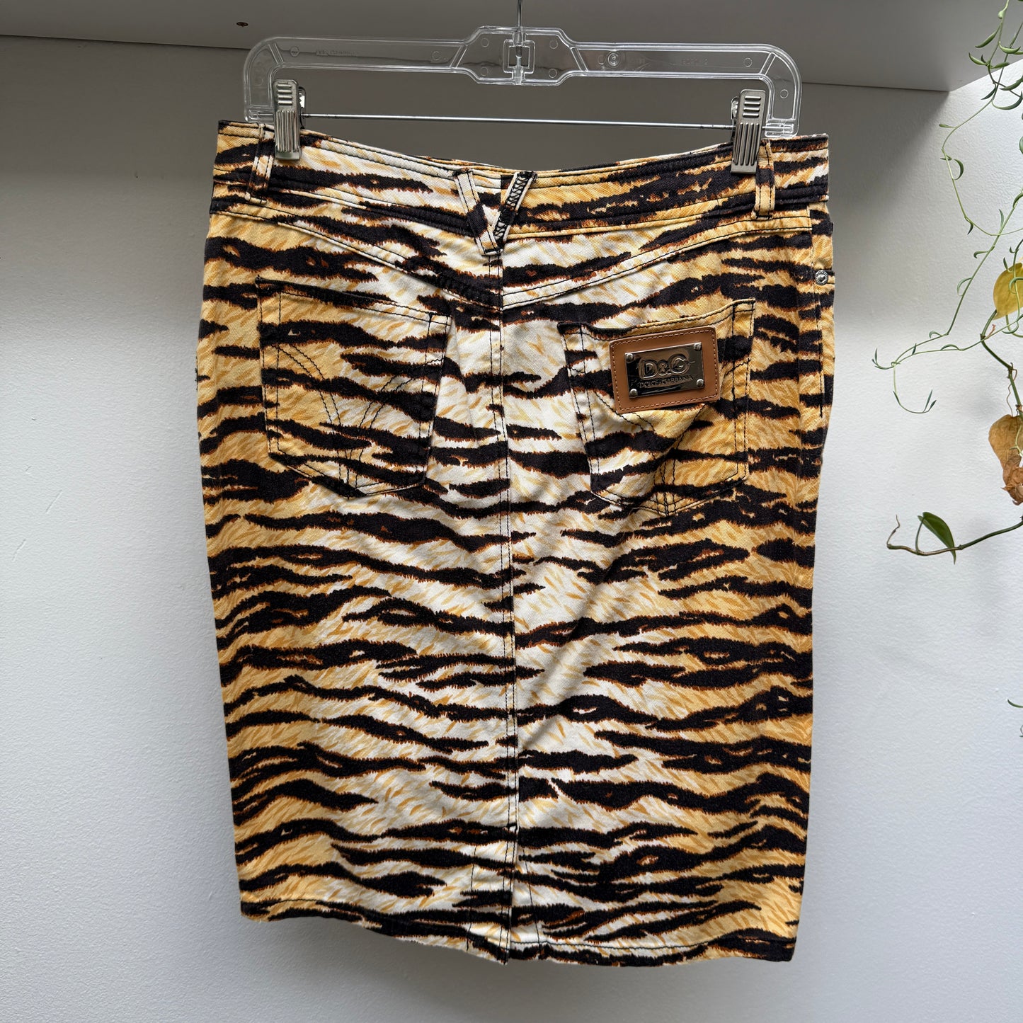 D&G Tiger Pencil Skirt
