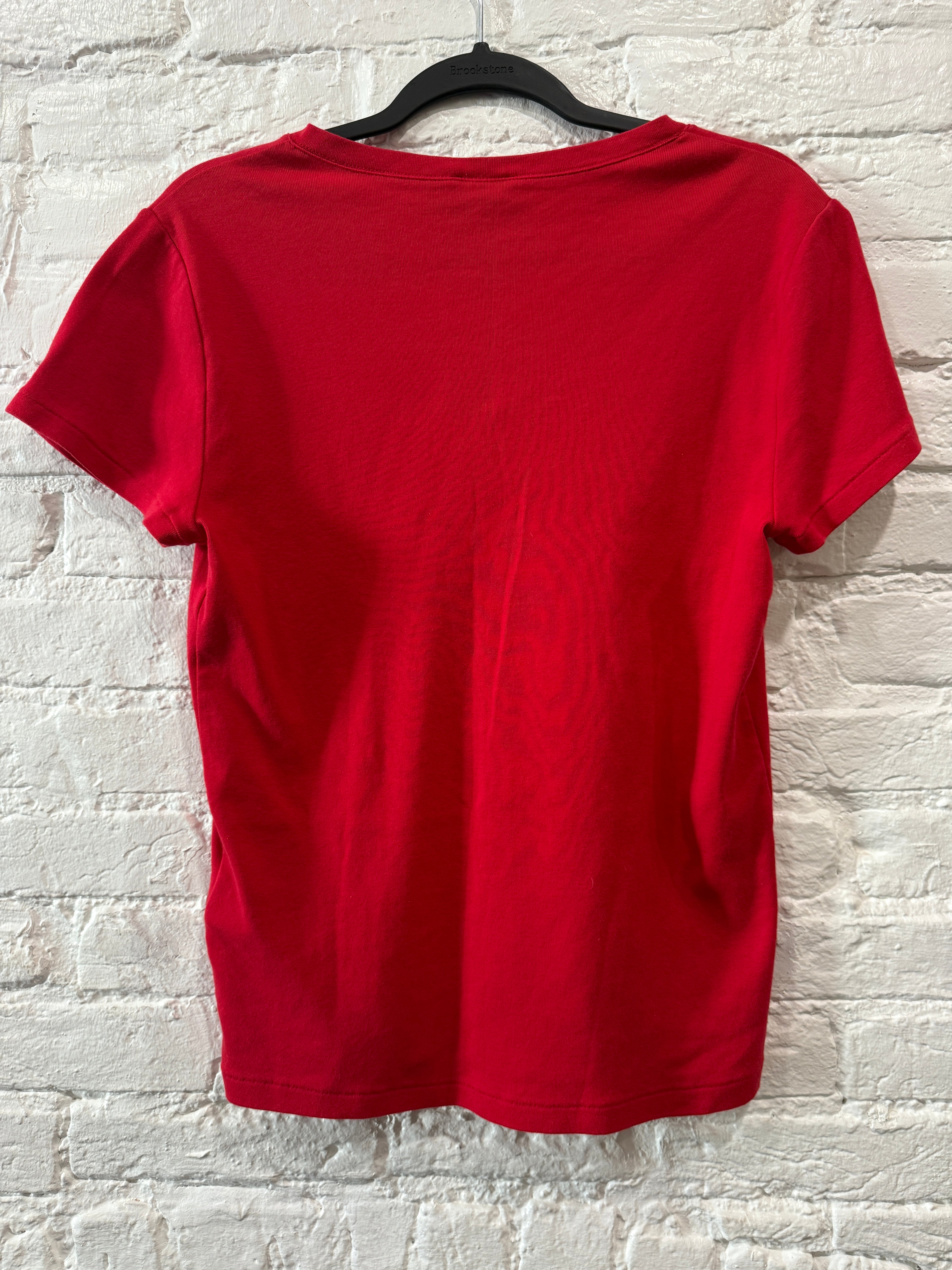 RL polo red top