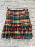 Christian Lacroix Plaid Skirt