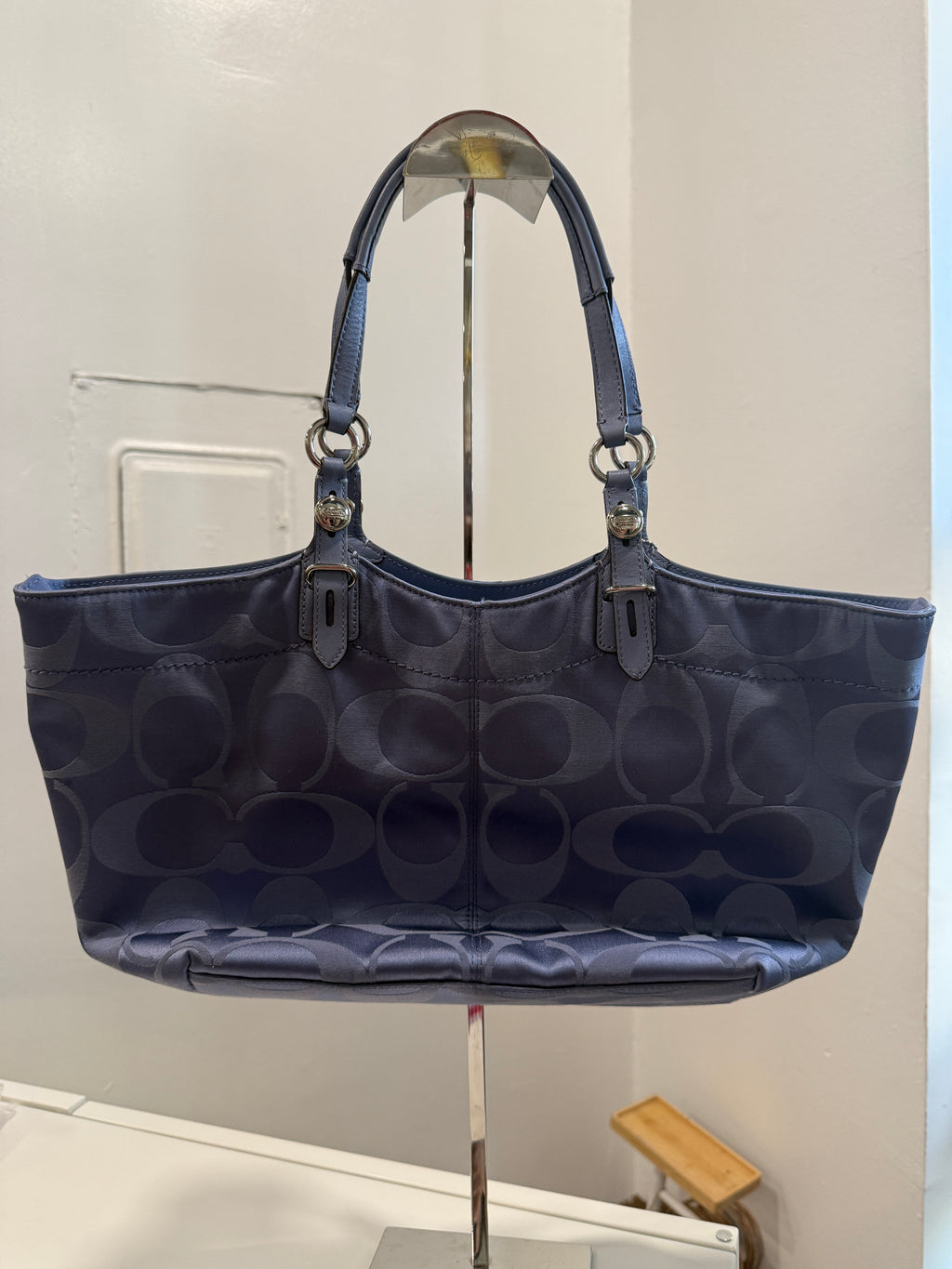 Coach Blue Signature Bag F16175