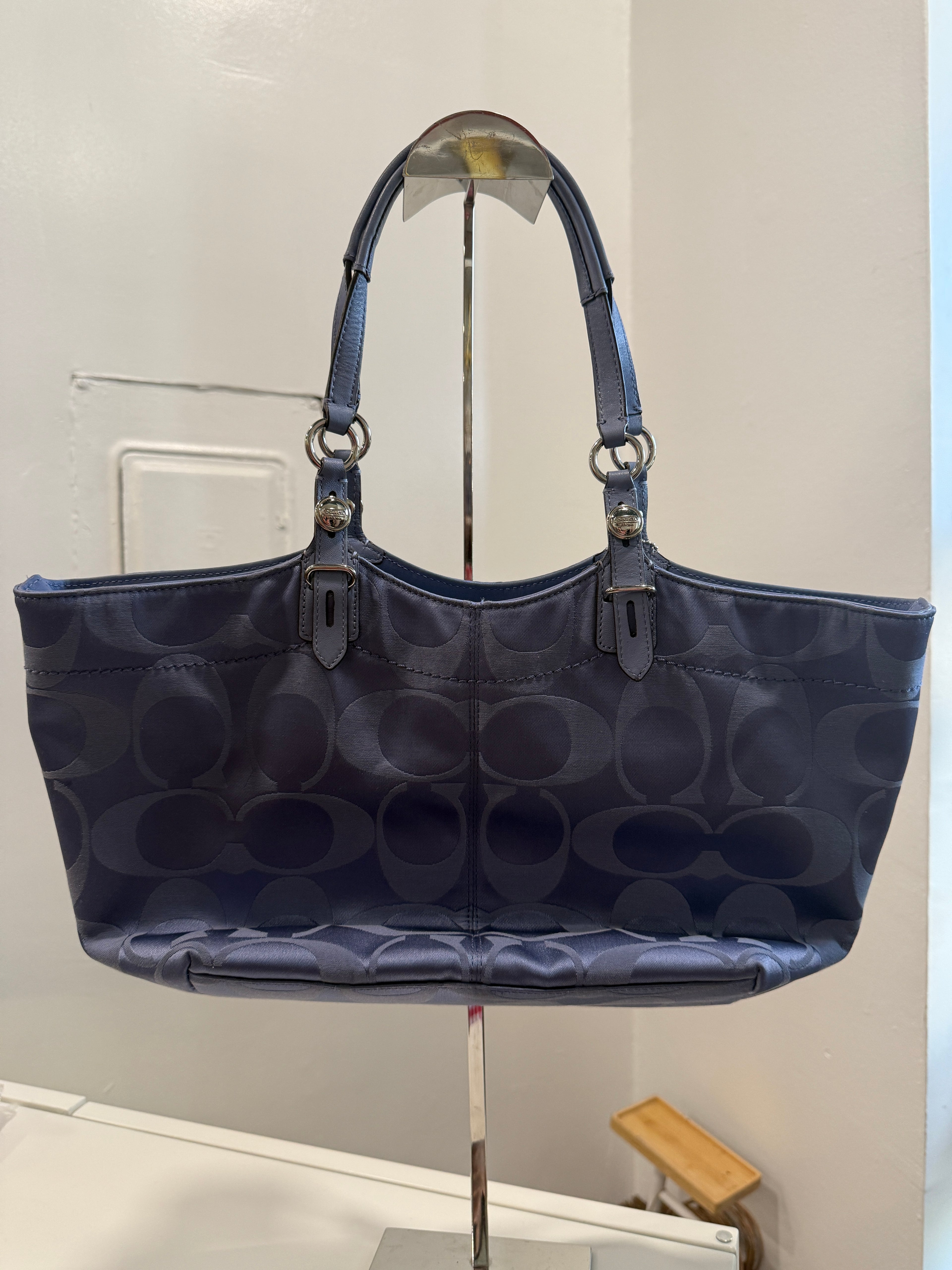 Coach Blue Signature Bag F16175