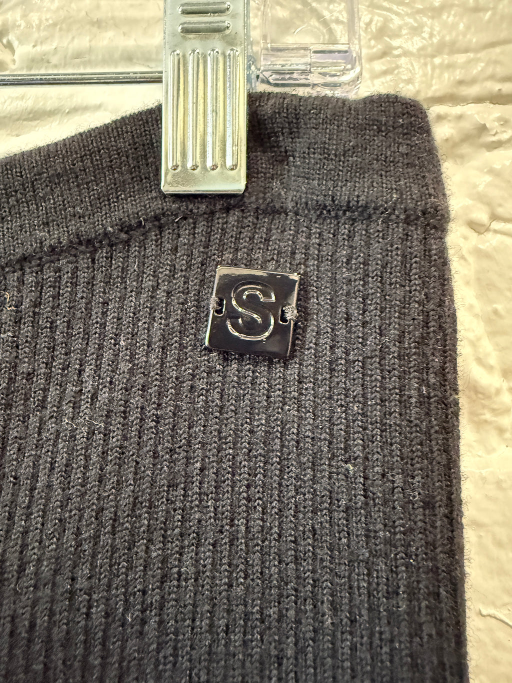 Sonia Rykiel Knit Black Skirt