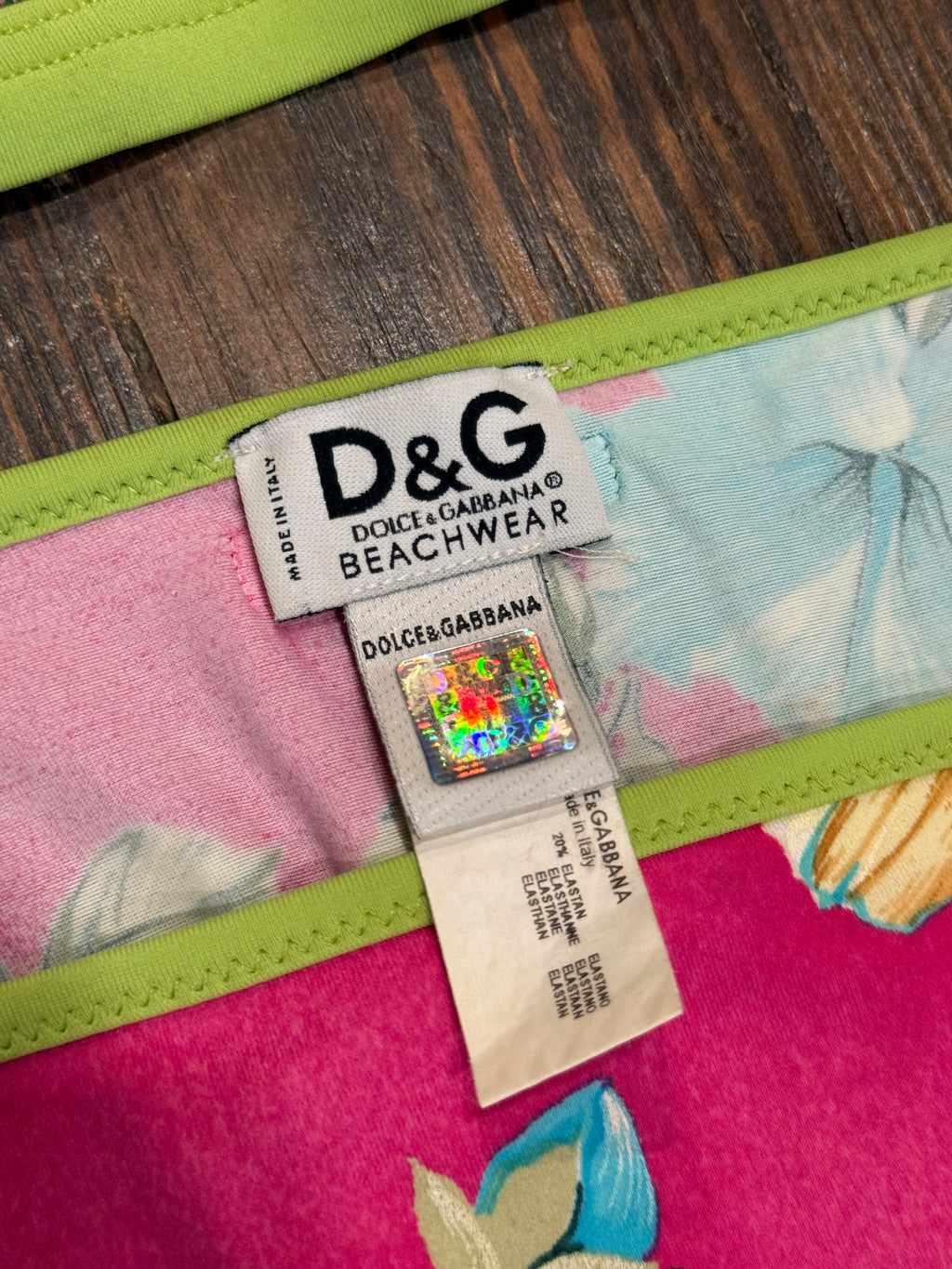 D&G Dolce & Gabbana Floral Bikini Set