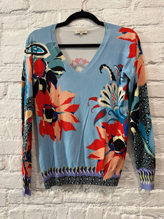 ETRO Silk  
Blue Sweater