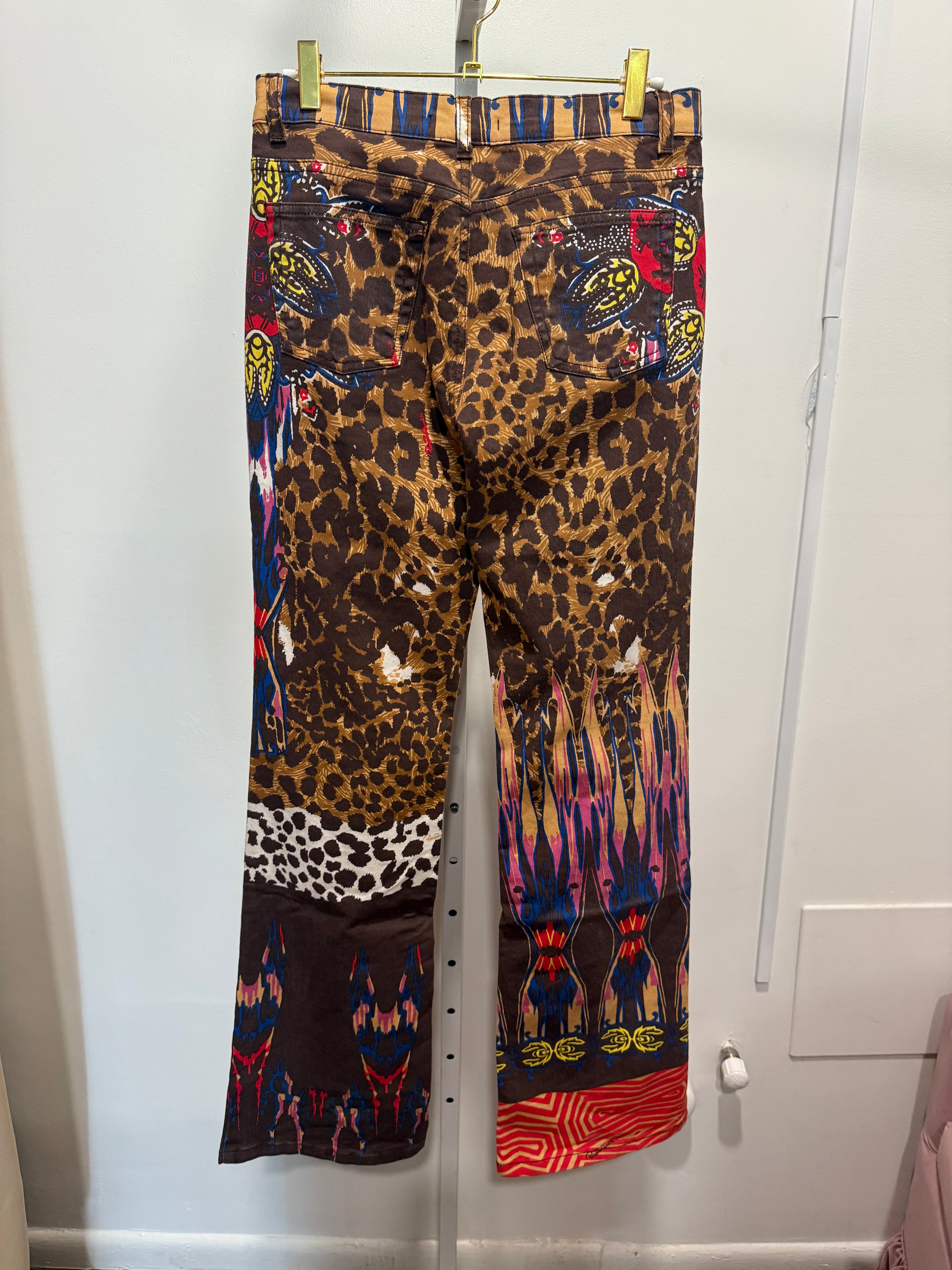 Roberto Cavalli leopard multicolor set