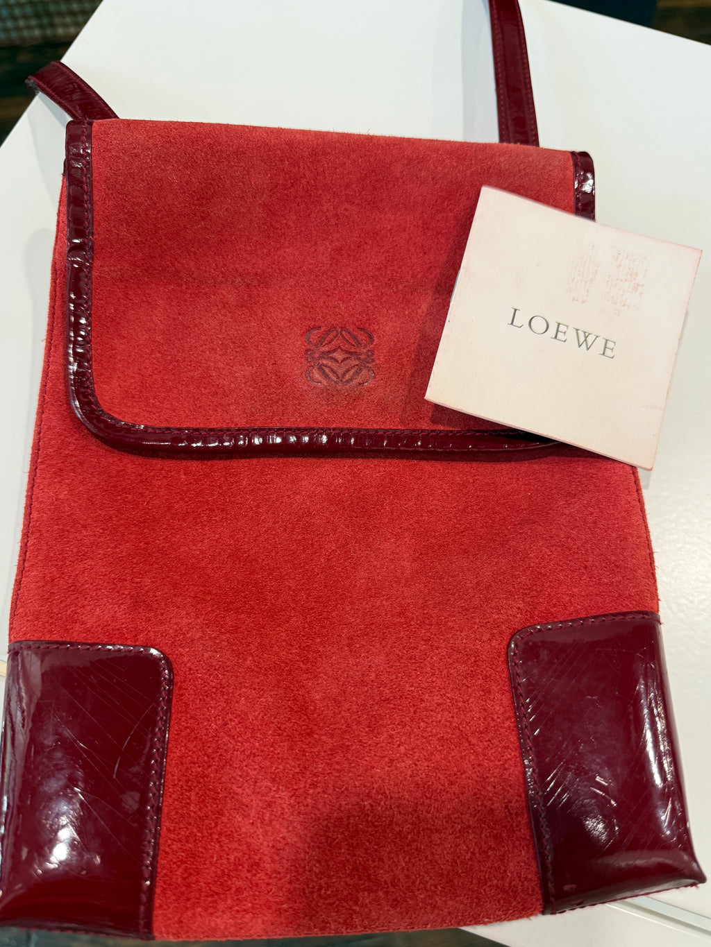 Loewe Suede Crossbody
