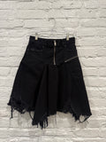 Diesel Black pleated midi
