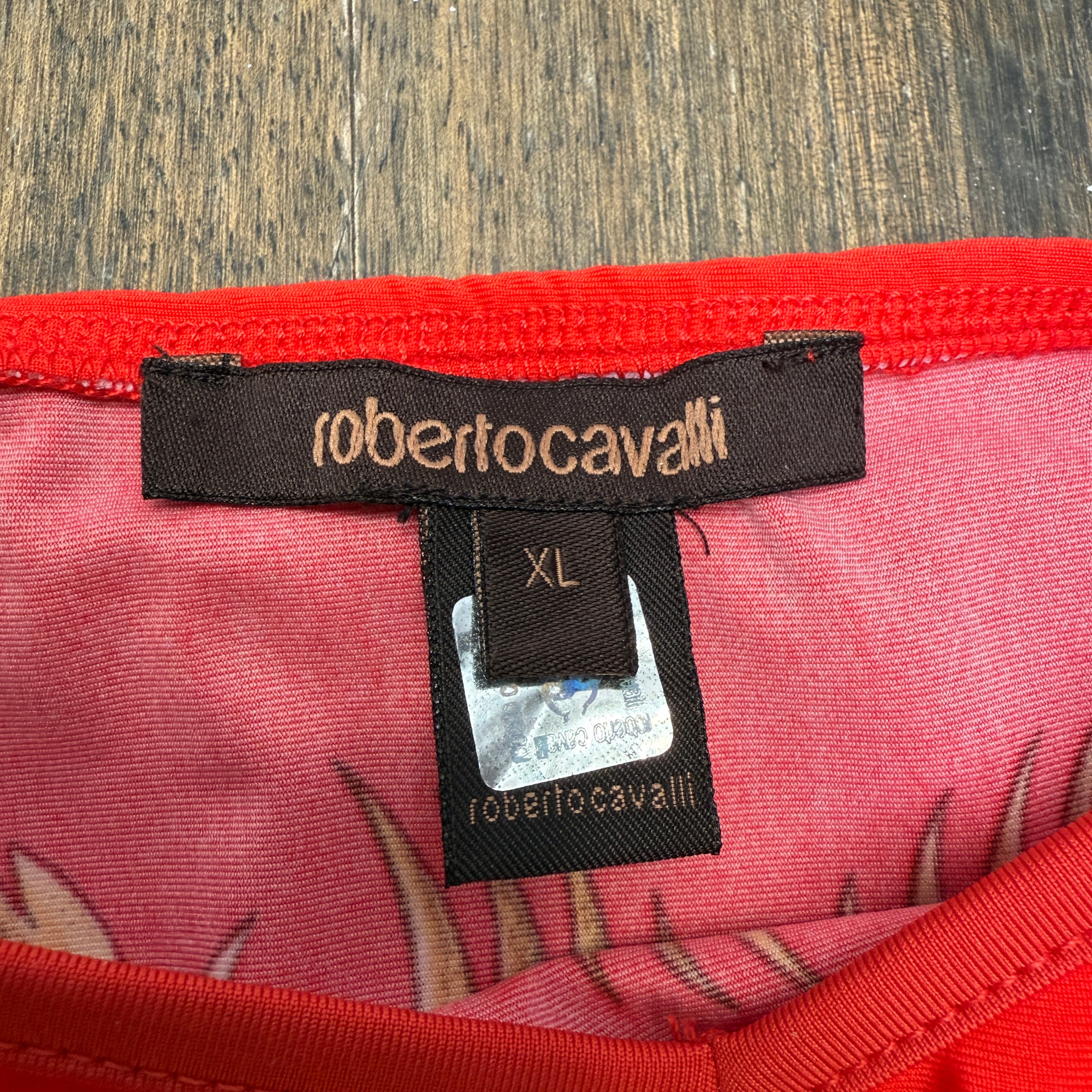 Roberto Cavalli Red Top