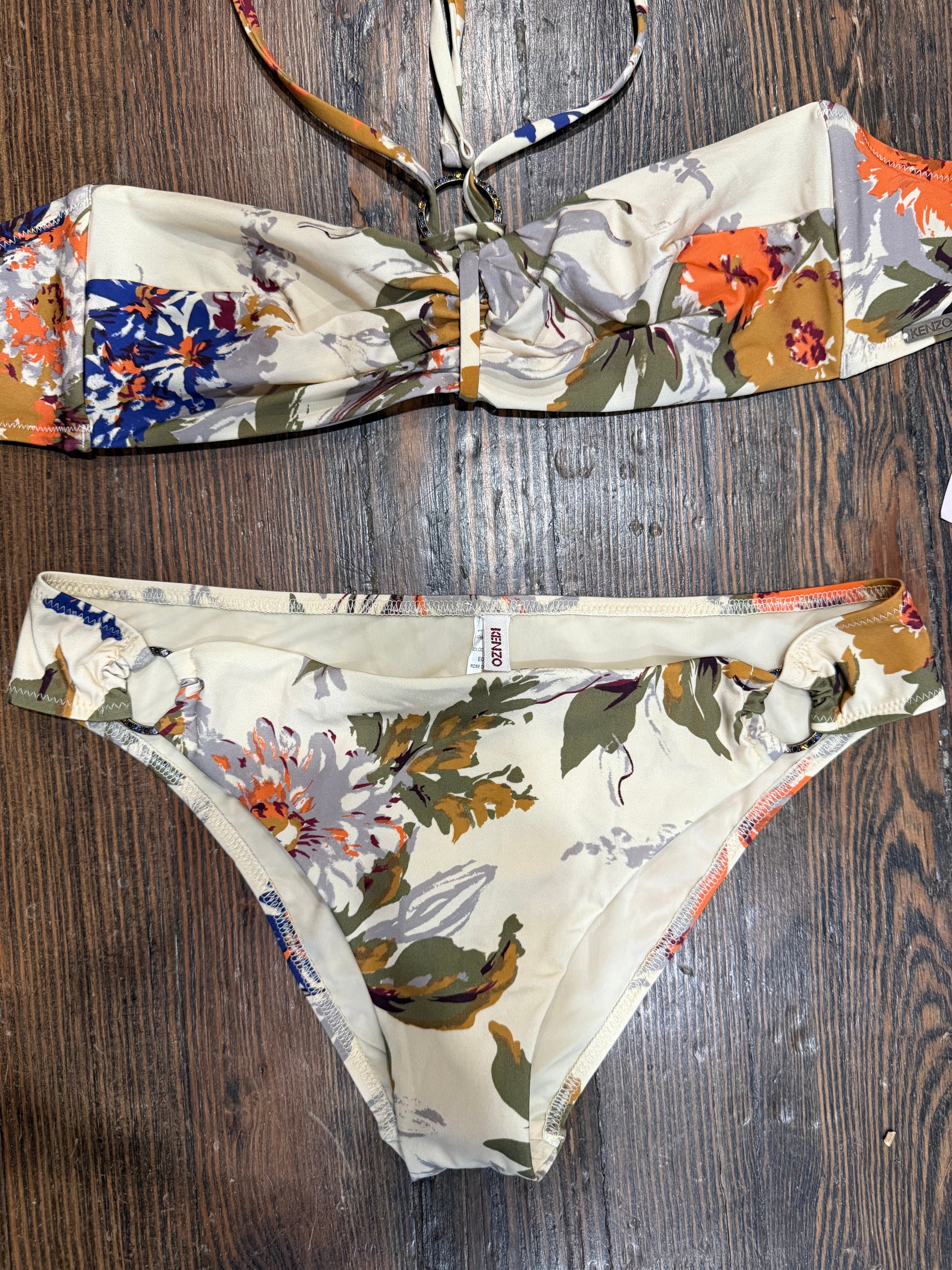 Kenzo Bandage Bikini Set (ivory)