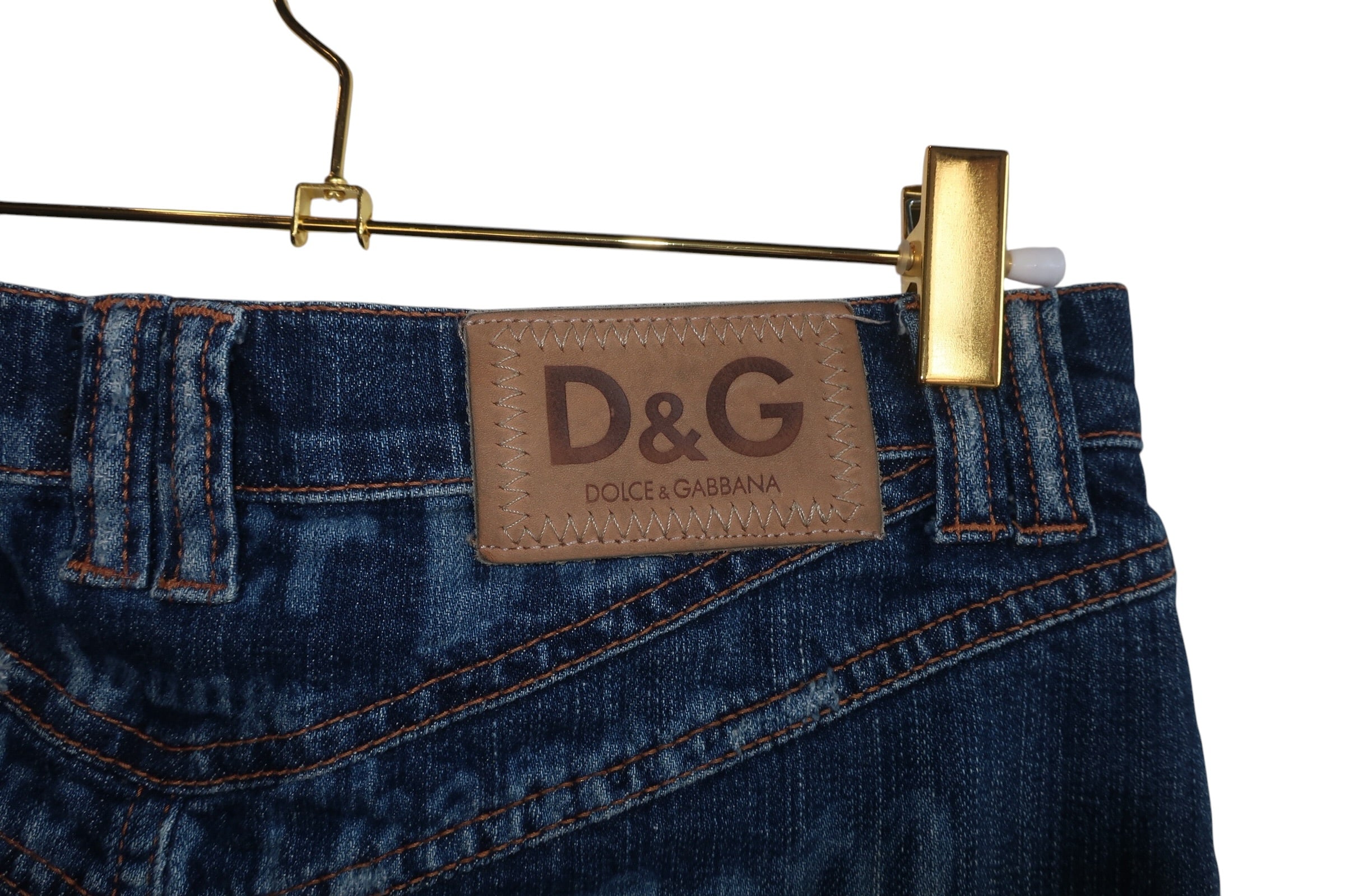 Dolce Gabbana Mini  Denim Skirt