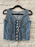 Morgan de Toi
Denim Top