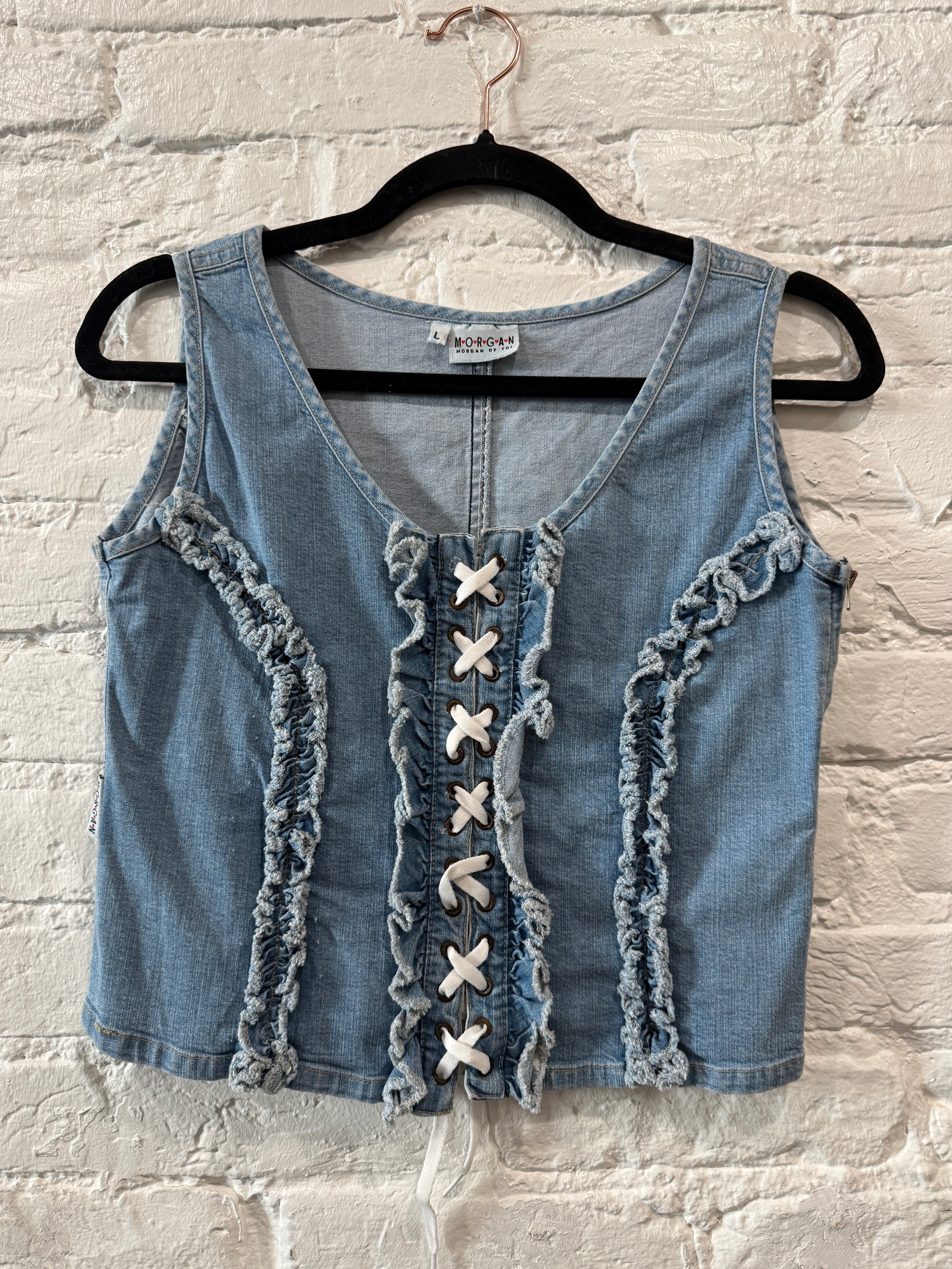 Morgan de Toi
Denim Top