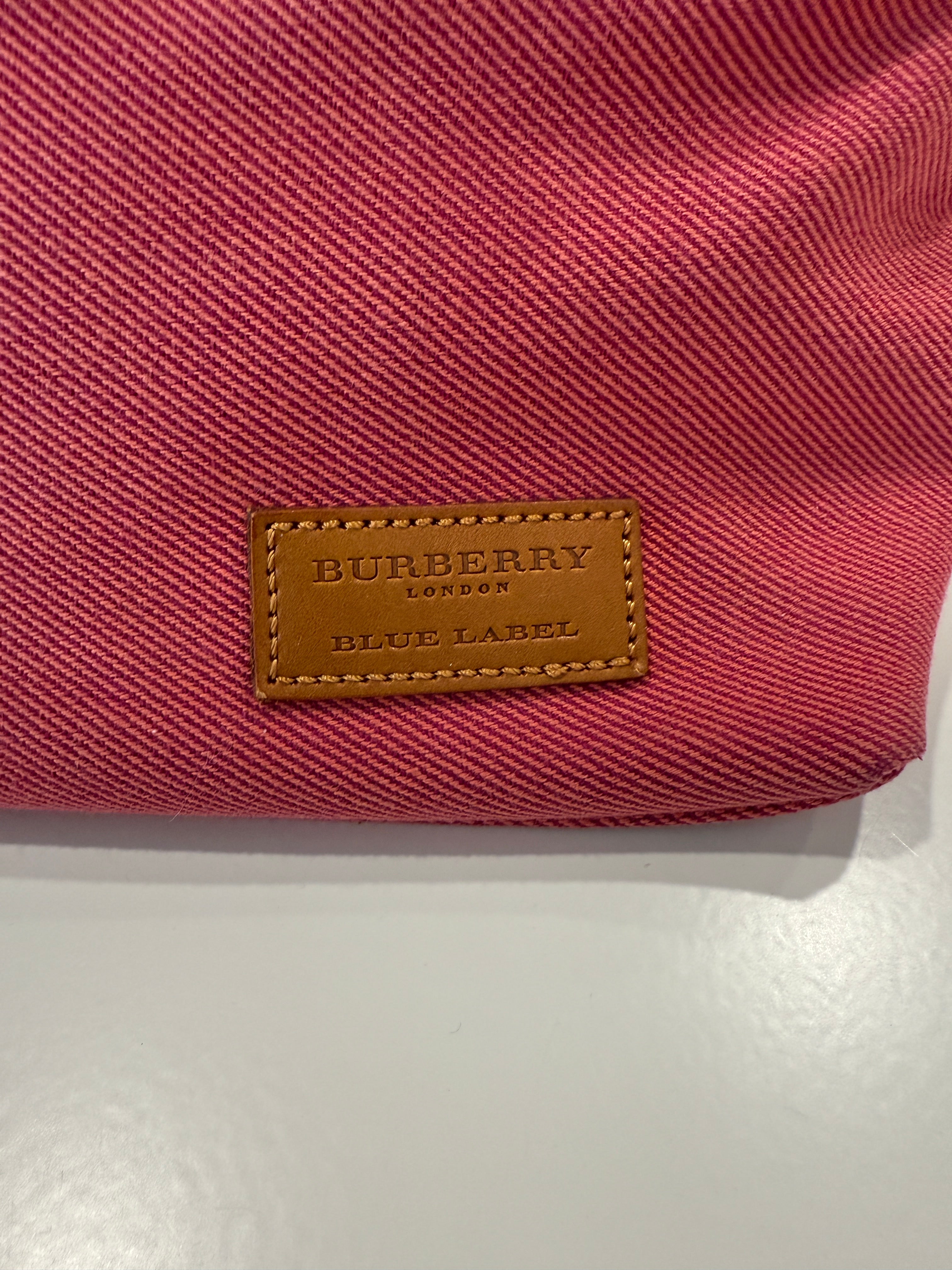 Burberry London Blue label pink