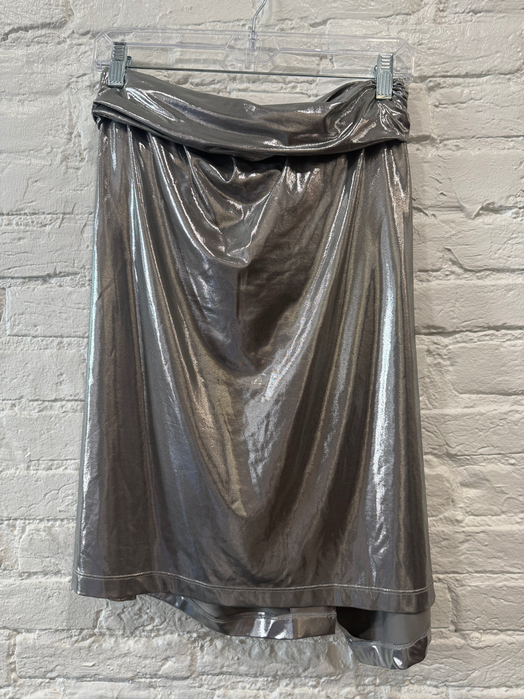 Diesel Metalic 
Silver Skirt