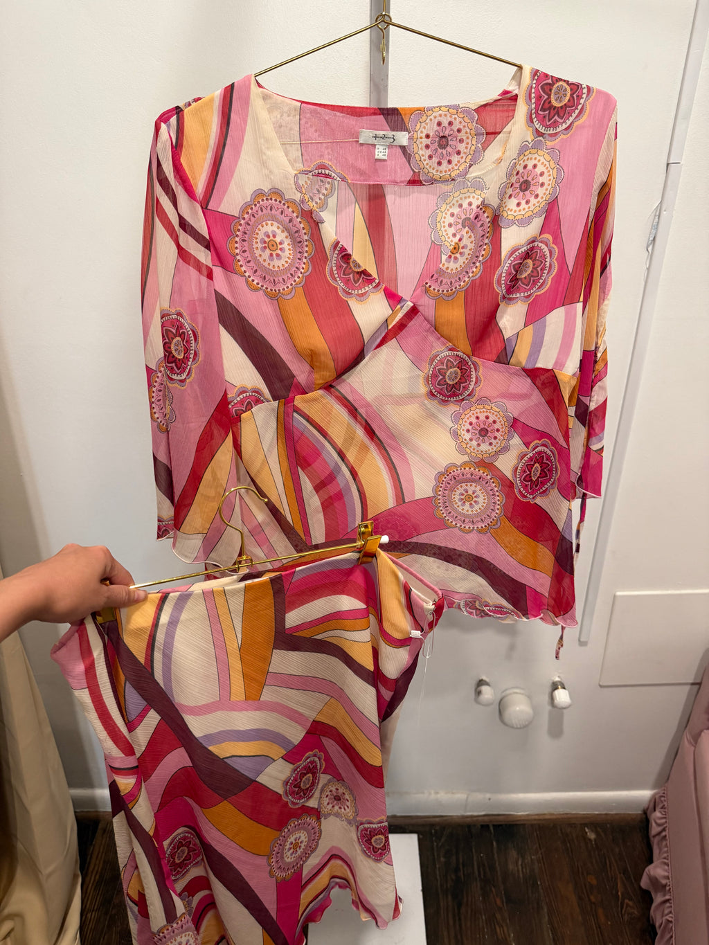 French Pucci inspired set