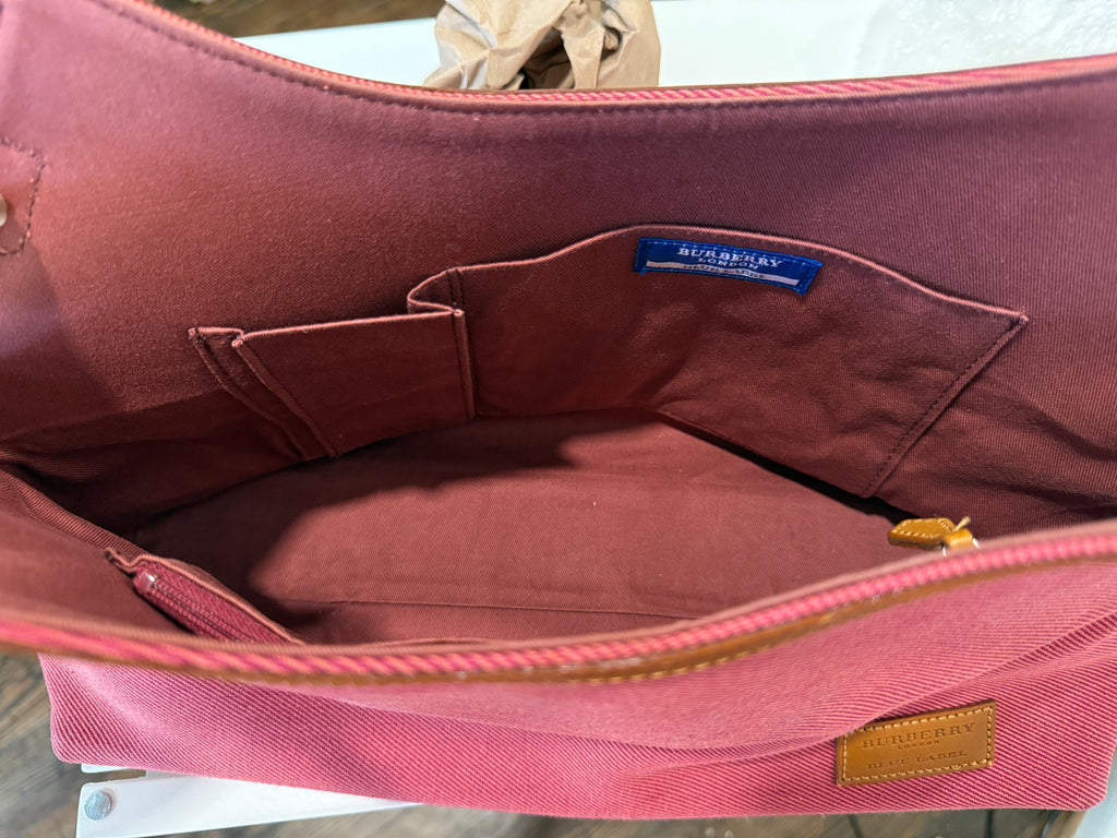 Burberry London Blue label pink
