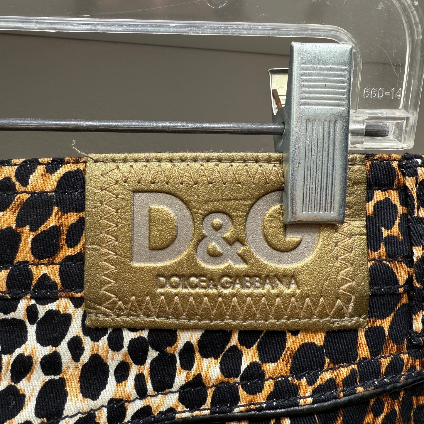 D&G Mini Cheetah Skirt